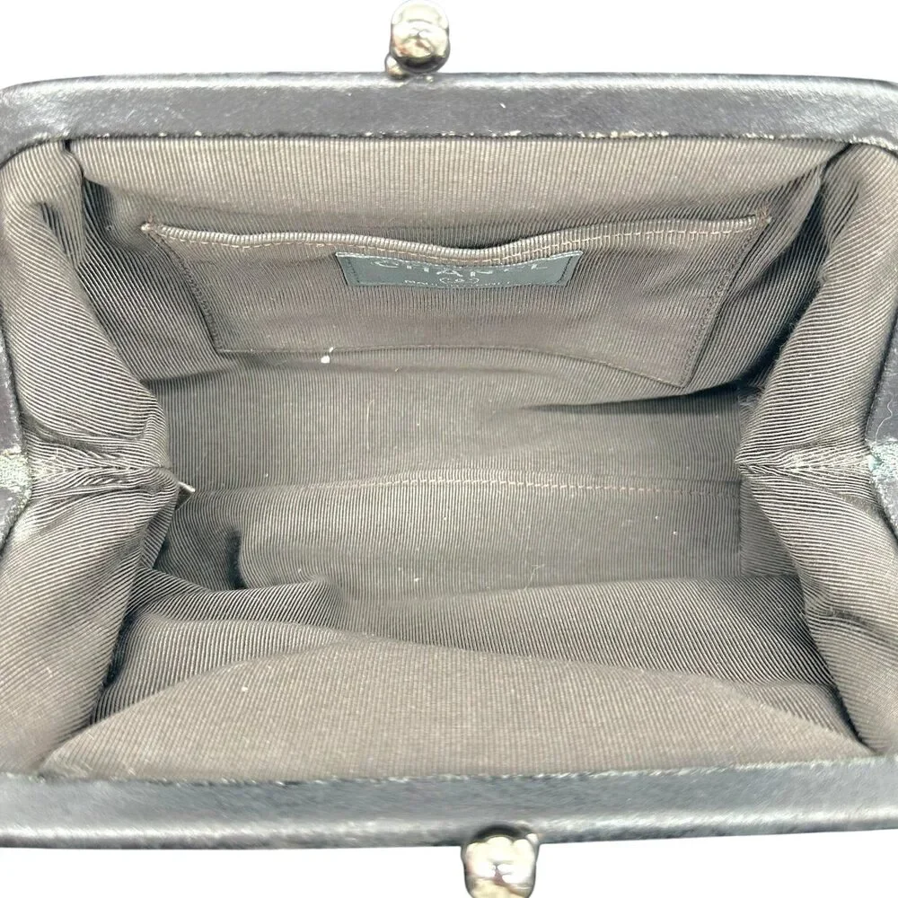 Chanel Denim Chocolate Bar CC Logo Shoulder Bag 2000-02 - Picture 5 of 13